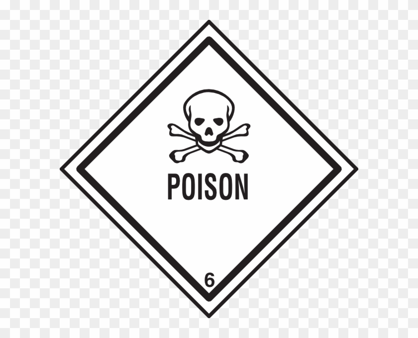 Poison Warning Clip Art At Clker Com Vector Clip Art - Skull Vector #932201