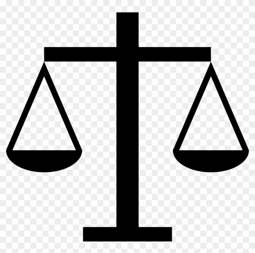 Balance Scale Of Justice Comments - Rule Of Law Png #932268