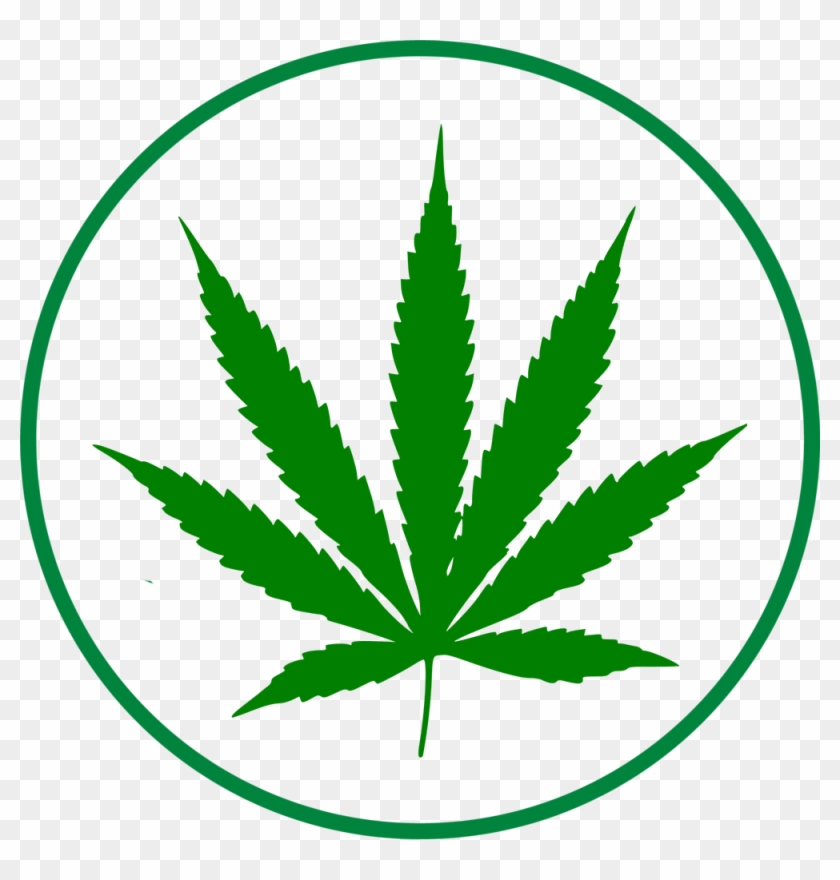 M - Marijuana Leaf Clip Art #932438