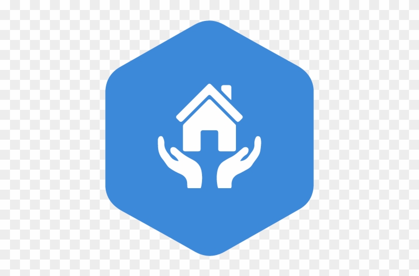 24 Hours Home Service Svg Png Icon Free Download - Hospital Icon Png Blue #932475
