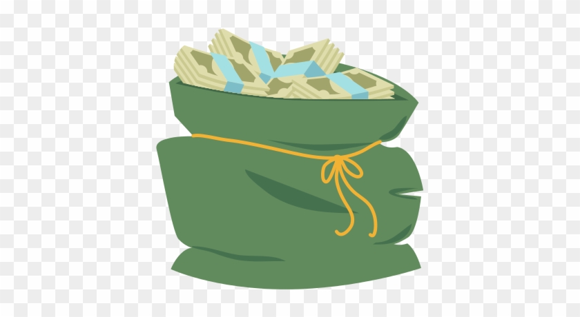 Bag Money Sack Business Dollar Icon Vector Graphic - Vector Graphics #932484