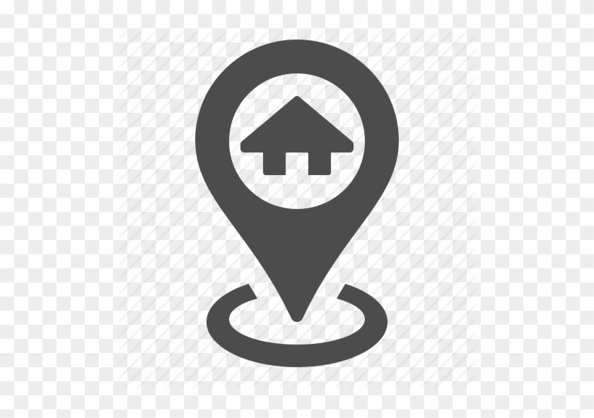 Gps Location Icon - Home Location Icon #932620