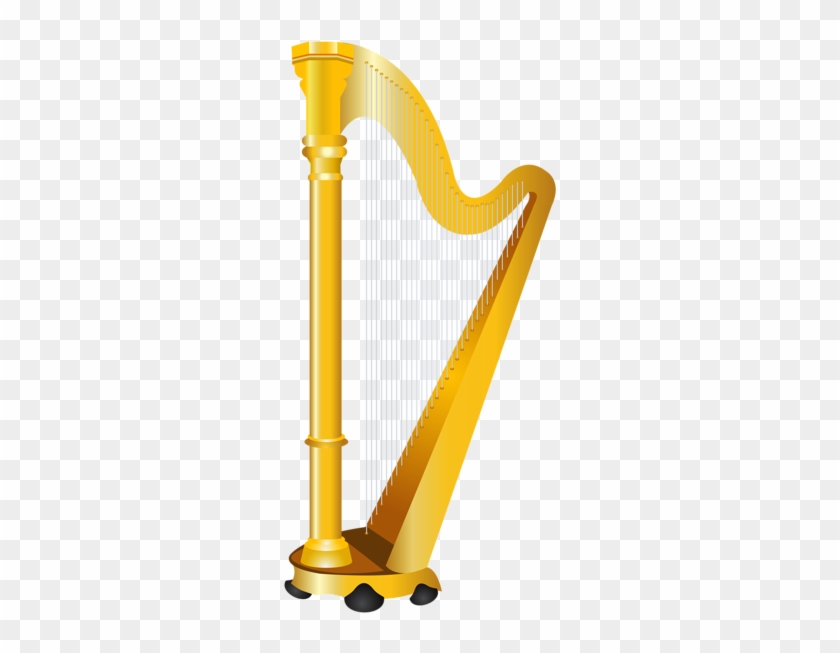 Golden Harp Png Clipart Picture - Golden Harp Clipart #932648