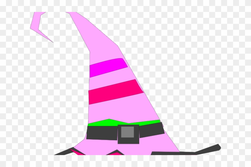 Witch Hat Clipart Colorful - Lustige Mürrische Katzen-runder Magnet Halloweens Runder #932656
