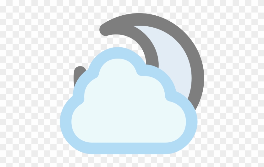 Cloudy, Hazy, Moon Icon, Lunar Icon, Moon Character - Cloudy, Hazy, Moon Icon, Lunar Icon, Moon Character #932705