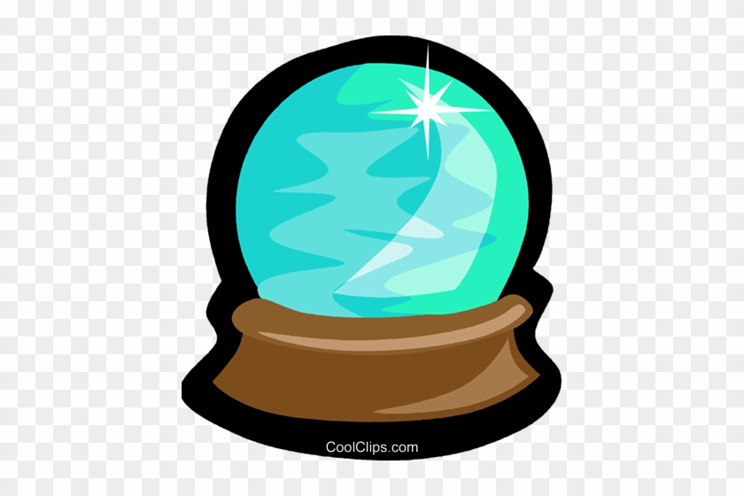 Crystal Ball Royalty Free Vector Clip Art Illustration - Crystal Ball Clip Art #932760