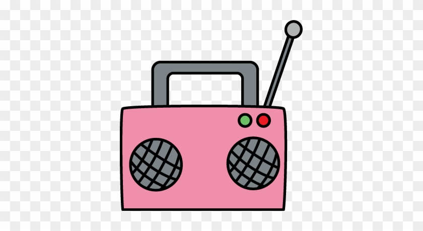 Pink Radio Clipart - Radio #932820