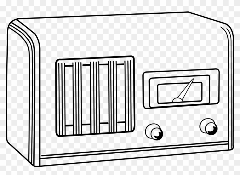 Antique Radio Clipart - Radio Clip Art #932847