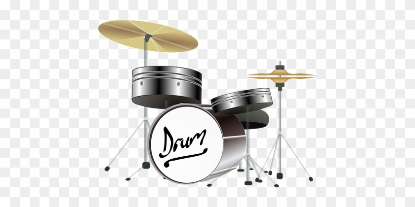 Drums Instruments Music Drum Musical Kit S - Drum Kit Clipart #932916