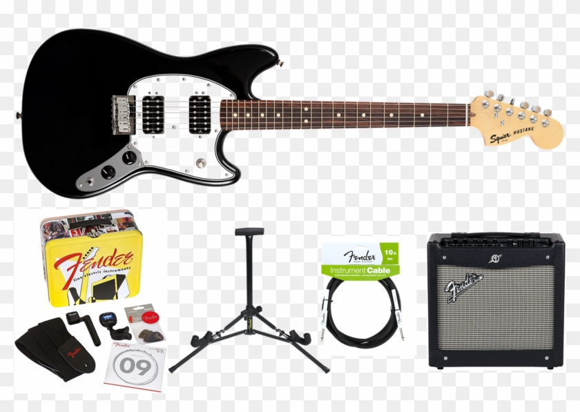 Buy Squier By Fender - Squier Bullet Mustang Hh - Black #932922