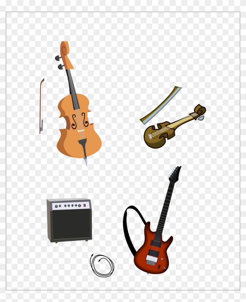 [vector Svg] Instruments By Tritebristle - Cello #932928