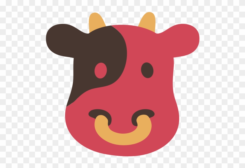 Cow Face - - Cartoon #932942