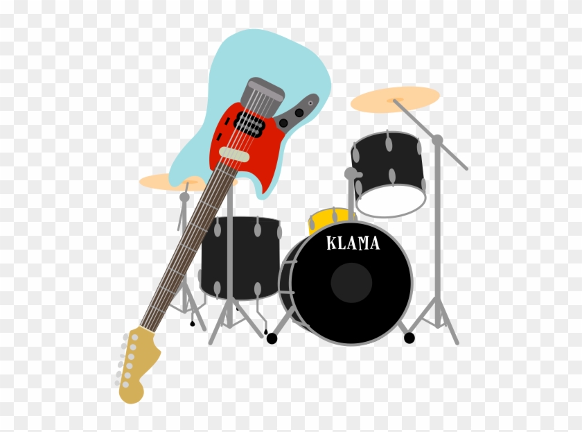 Mini Rock Band Messages Sticker-2 - Electric Guitar #932945