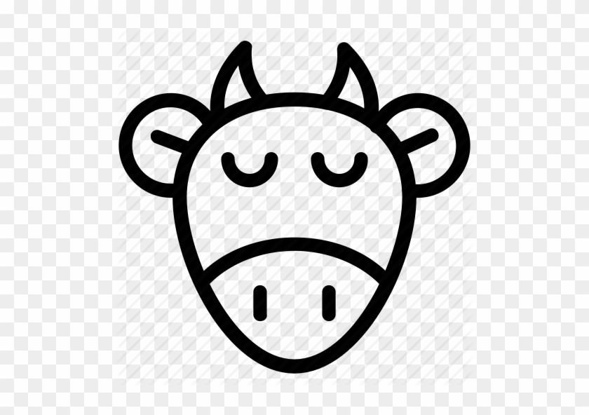Cow Face Cartoon - Ox Cartoon Face #932974