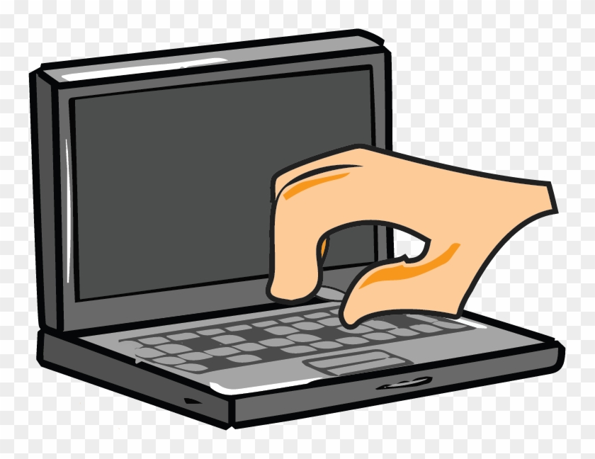 Keyboard Clipart Broken Keyboard - Laptop Broken Computer Cartoon #933051