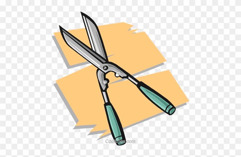 Garden Shears Royalty Free Vector Clip Art Illustration - Clip Art #933090