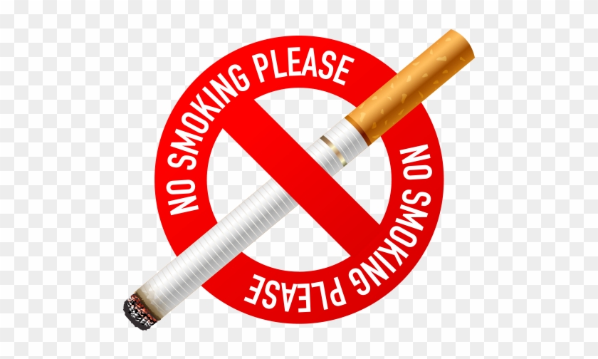 No Smoking Clipart Smoking Poster - No Smoking Logo Png #933114