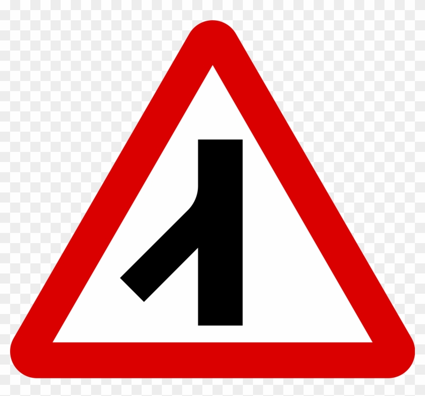Similar Images For Traffic Road Signs - Traffic Merging From The Right #933196