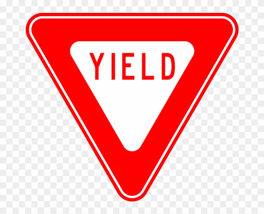60" Yield Triangle R/w Sign - Traffic Sign Yield #933234