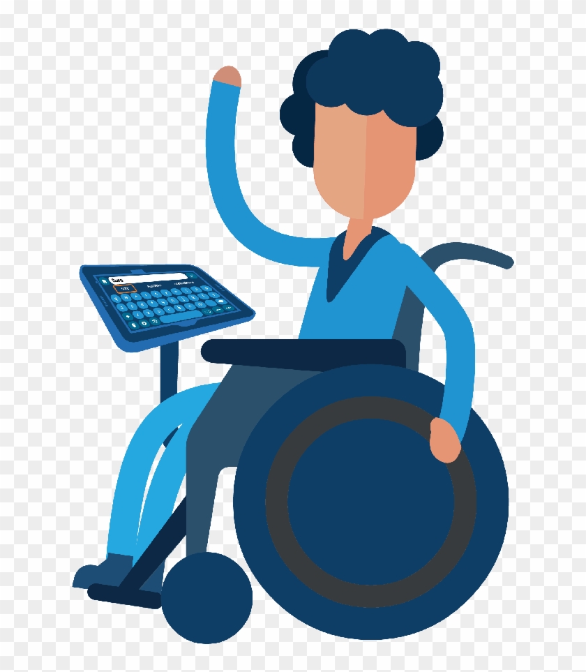 Information Technology Clipart Kid - Disabled People Smart Home #933260