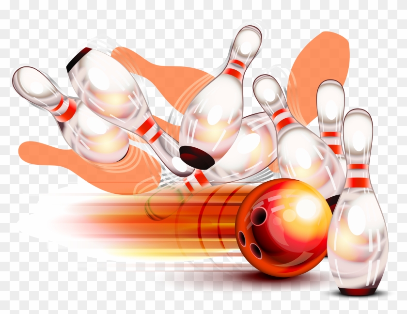 Bowling Pin Bowling Ball Strike Stock Photography - Bowling Png #933275