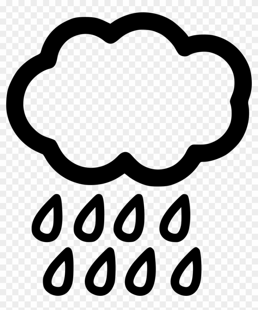 Rain Cloud Sun Umbrella Svg Png Icon Free Download - Meteorology #933448