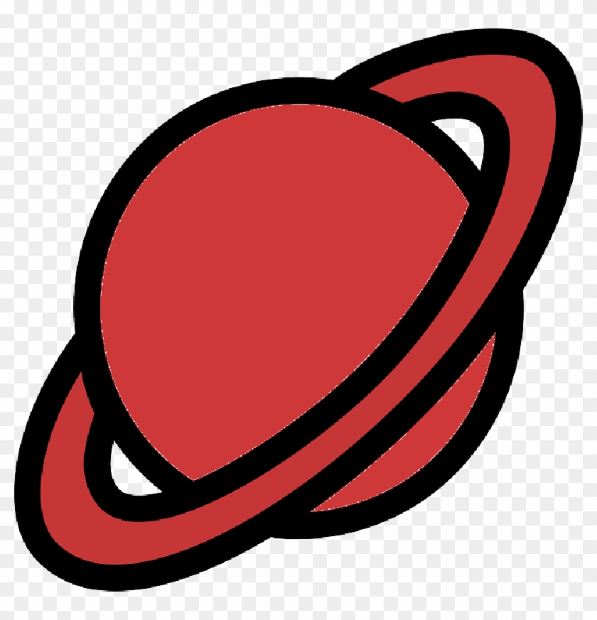 Saturn, Space, Planet, Globe, Saturn Rings - Planet Icon Png #933457