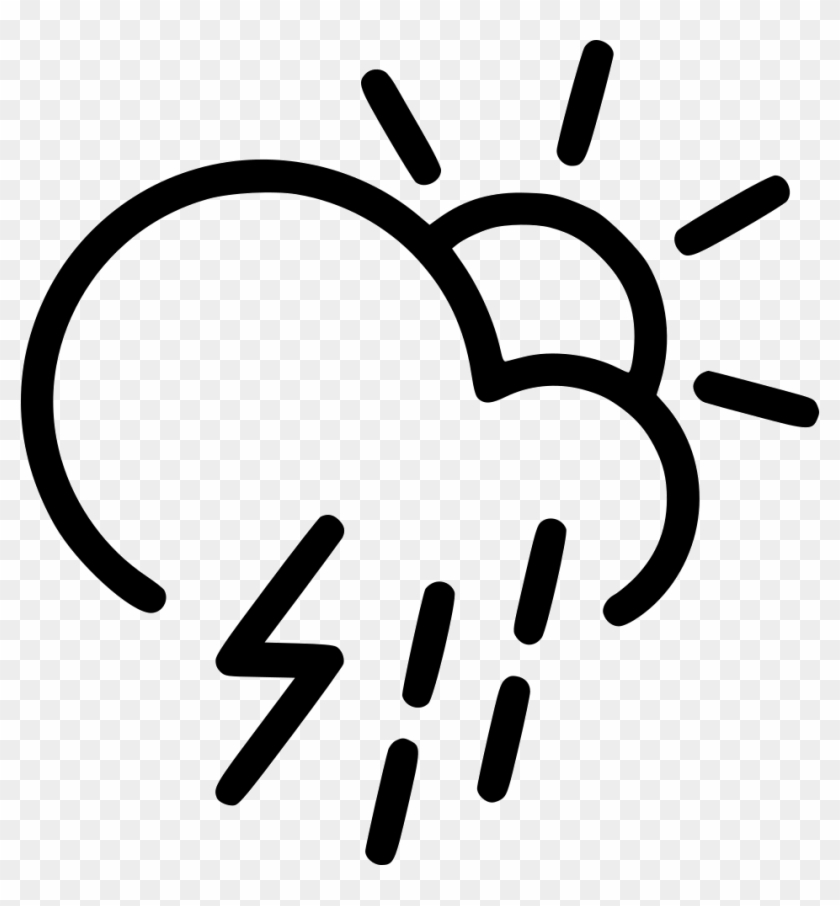 Day Thunderstorm Cloud Lightning Rain Shower Sun Comments - Weather Forecasting #933473