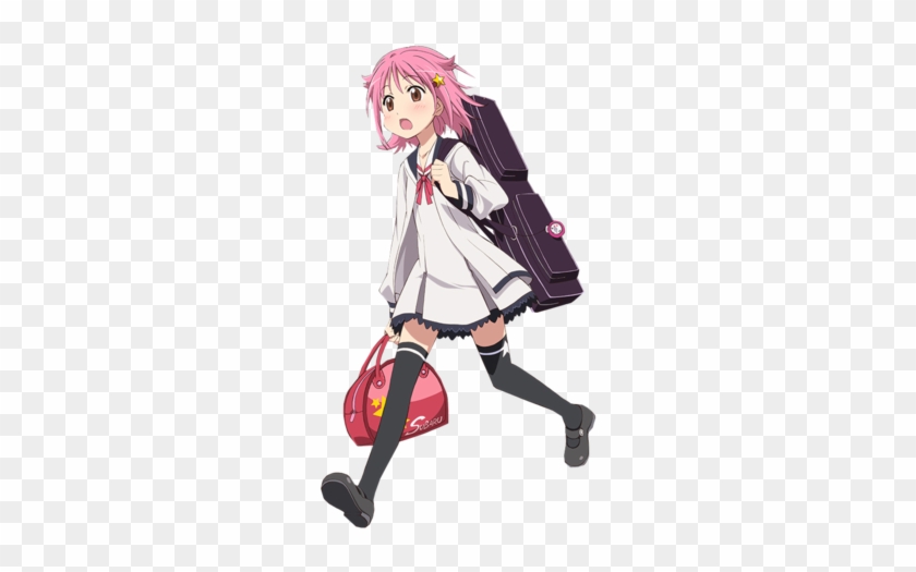 Pink Anime Girl Render 1 By Poggiezas - Houkago No Pleiades Subaru Cosplay Costume #933522