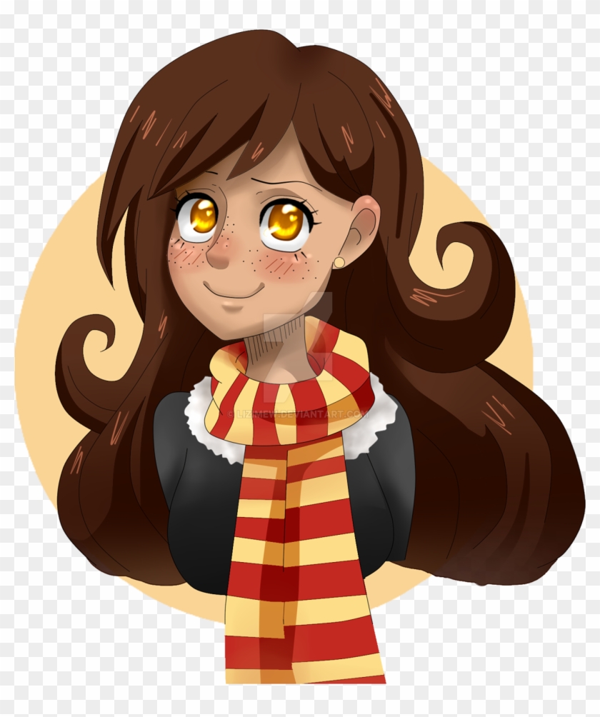 Drawing Liz Fanart Harry Potter Gryffindor By Lxzerella - Gryffindor Fan Art #933593