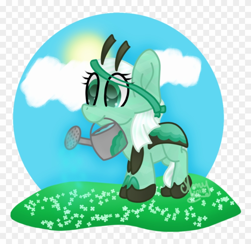 Minty's Garden By Beaniescribblesalot - Cartoon #933610