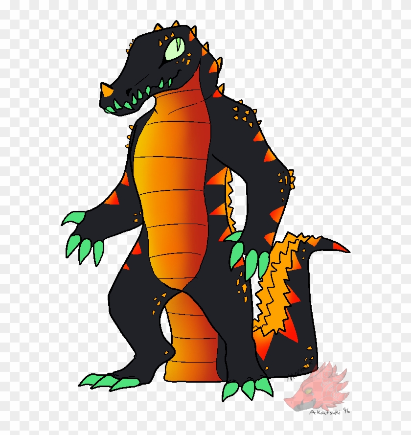 Fire Croc Ref - Drawing #933678