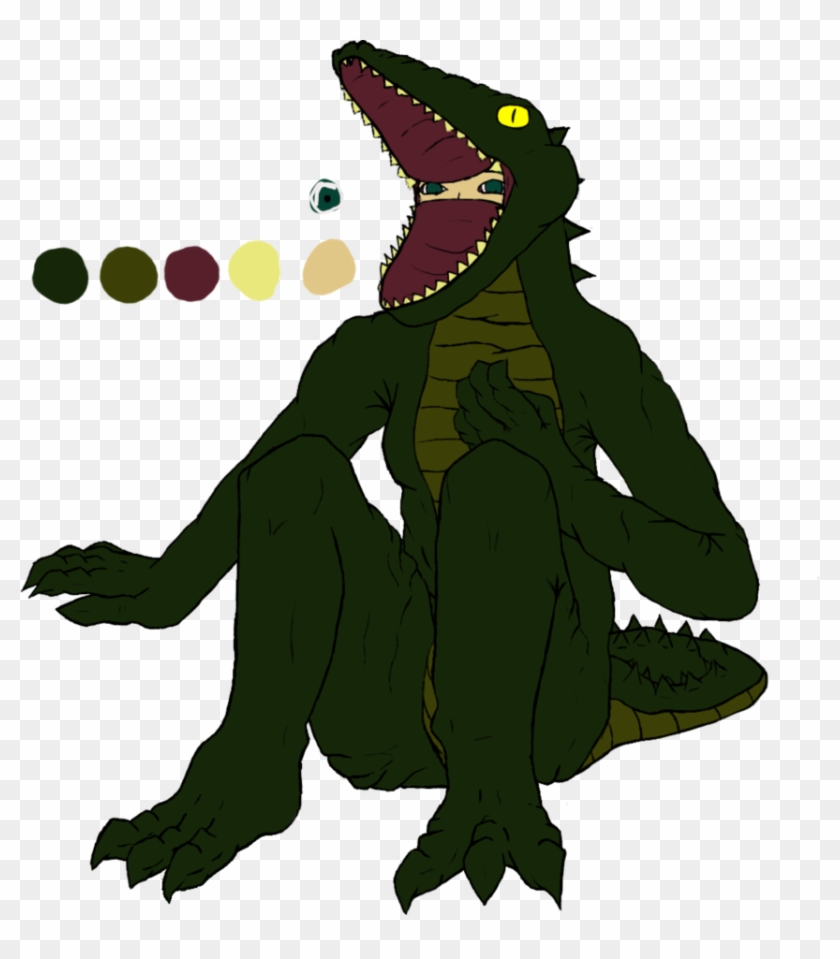 Croc Costume Tf By Blackminorscales - Croc Tf - Free Transparent PNG Clipar...