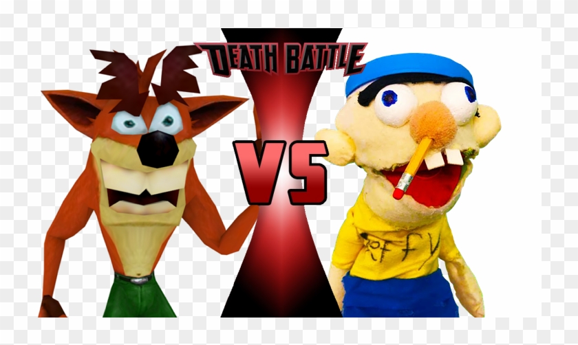 Death Battle Fake Crash Vs Drawing Jeffy By Goodstar64 - Fake Crash Vs Crash #933686