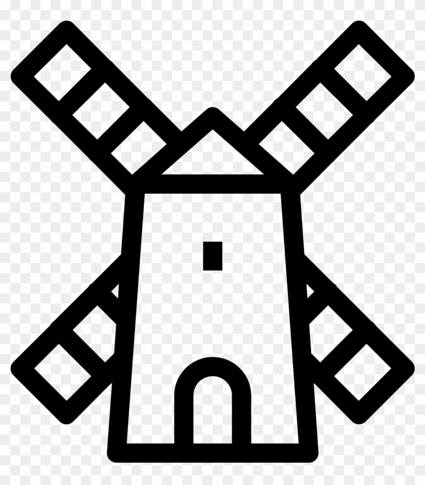 Unlike Other Vector Icon Packs That Have Merely Hundreds - Windmill Icon Png #933706