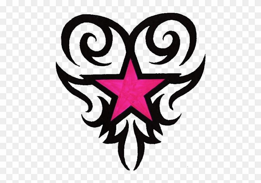 Simple Star Tattoo Designs - Simple Shooting Star Tattoo Designs #933802