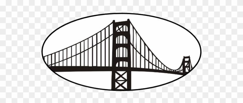 Bay Bridge, Golden Gate, San Francisco, A Cappella - Clip Art Golden Gate Bridge Transparent #933815