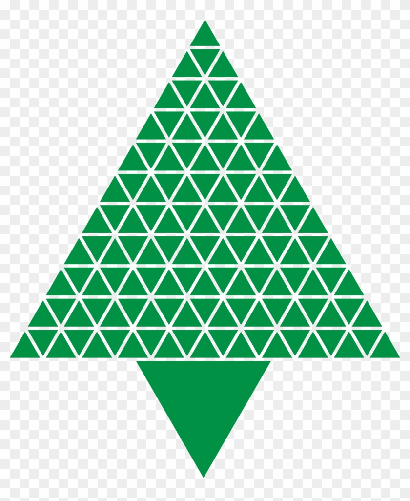 Triangular Christmas Tree Green - Seattle Public Library #933844
