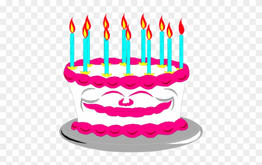 Birthday Clip Art Download Happy Birthday Cliparts - Animated Birthday Cake #933850