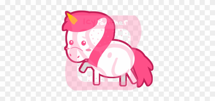 Chibi Unicorn By Icypanther1 - Drawing #933907