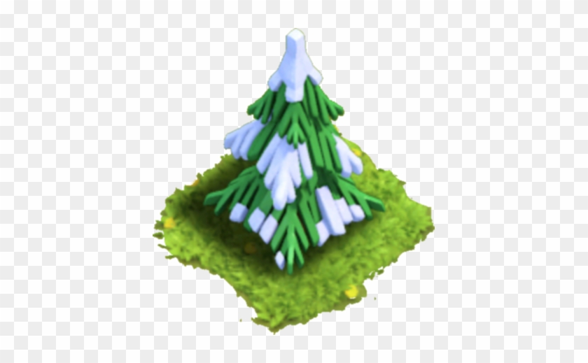 Christmas Pine Tree - Clash Of Clans Trees Png #933932