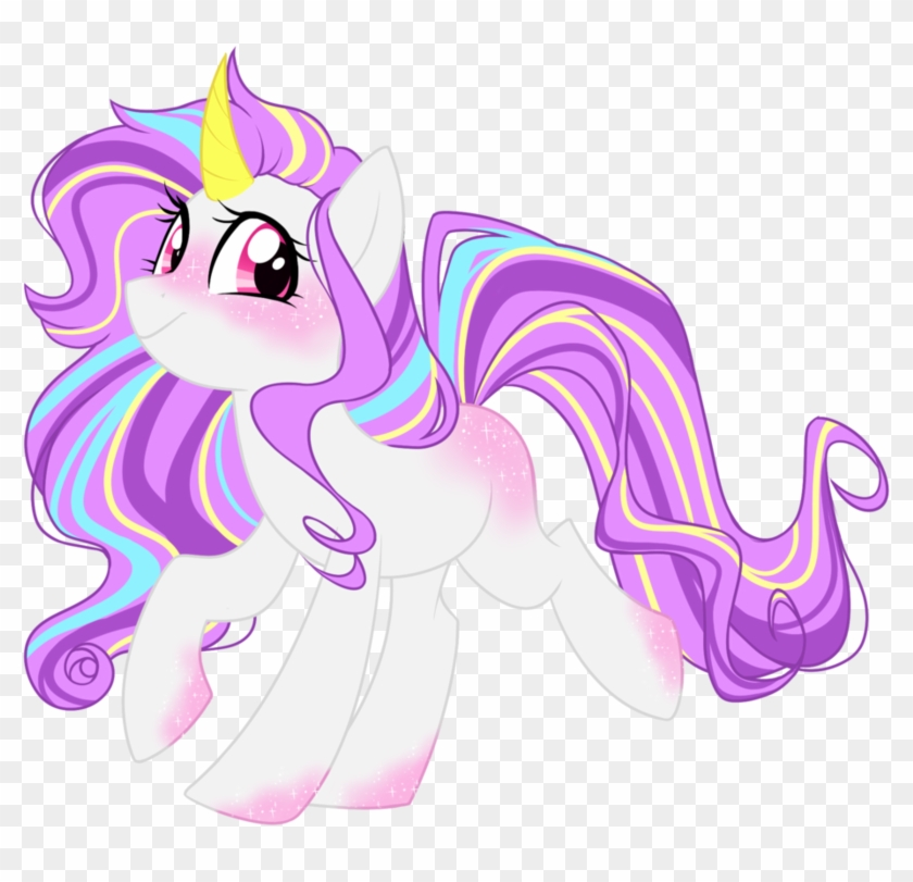 Sparkly Unicorn By Azure Art Wave - Illustration #933937