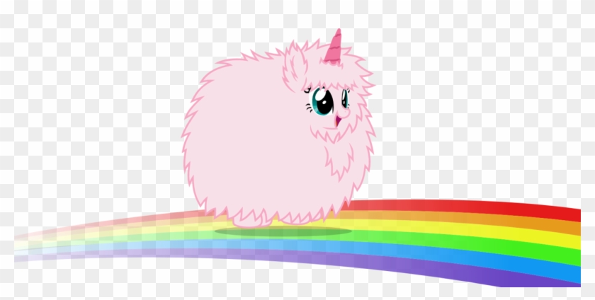 Rainbow Dash Pink Fluffy Unicorn - Pink Fluffy Unicorns Dancing On Rainbows Clip Art #934138