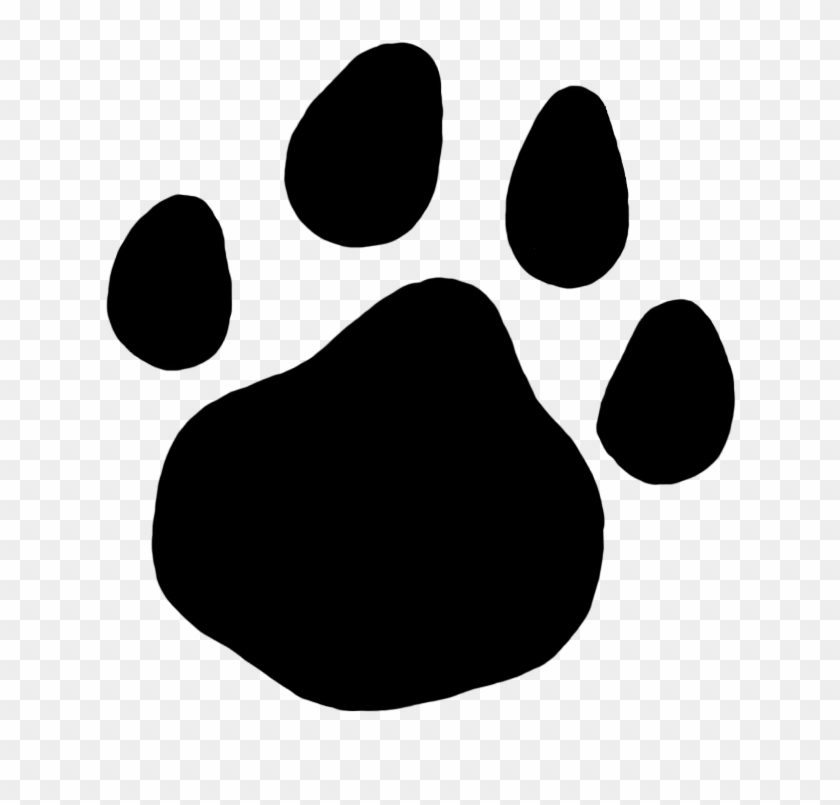 Bear Paw Front, Cat Paw Prints U0026lt30 Mmu0026gt, - Paw Print Logo #934217