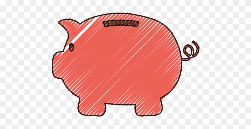Piggy Bank Icon - Illustration #934228