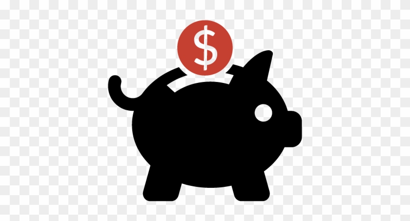 Piggy Bank Savings Icon - Savings Icon #934260