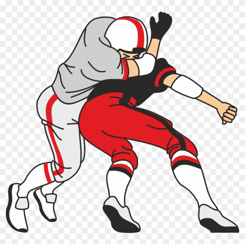 American Football Tackle - Illustration #934386