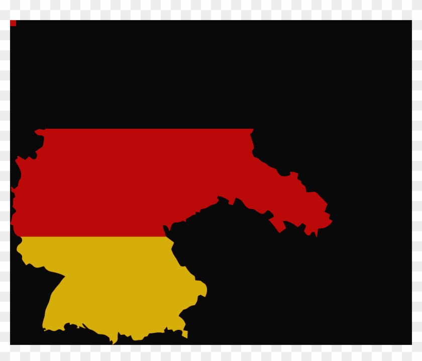 Germany German Flag Free Download Clip Art On Clipart - Deutschland Karte #934461