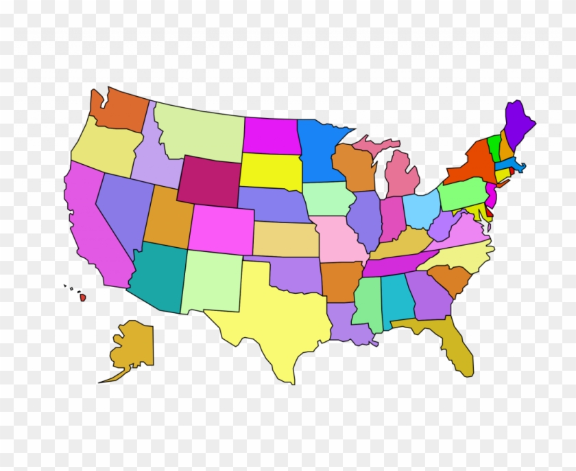 Download Map Usa Test - Capitals Picture Of The Us Map #934487