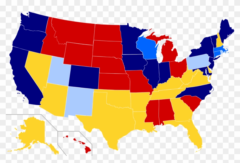 School Bullying Laws In The United States-2 - Trump Approval Rating Map #934524